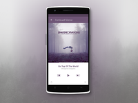 Music Player | day 5 (dailyui #009)