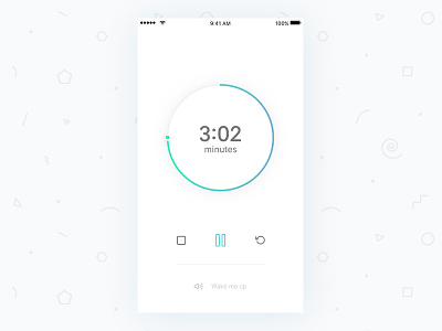 Countdown Timer (Daily UI #014) 014 app challenge clock countdown daily ui 014 dailyui timer ui ux