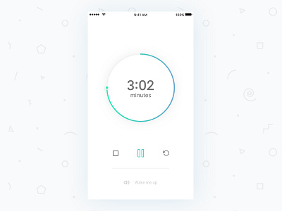 Countdown Timer (Daily UI #014) 014 app challenge clock countdown daily ui 014 dailyui timer ui ux