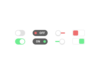On / Off Switch (Daily UI #015) 015 buttons challenge daily ui 015 dailyui switch switches toggle ui ux