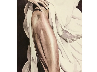 Dress, wind and legs. artwork beauty body dancer dress elegant erotic fit goergeous hand healthy legs painting sensual sexuality sporty watercolor woman