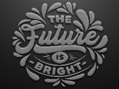 the future is bright animation branding design graphic design illustration logo motion graphics rhinestone rhinestone design typography ui ux vector