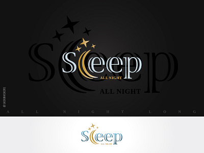 Sleep | Logotype brand brand identity branding jack whiskers logo logo design logo designer logo mark logotype sleep word mark