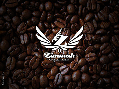 Zimmah | Logo brand brand identity branding coffee jack whiskers logo logo design logo designer logo mark logotype zimmah