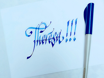 Theresa calligraphy custom type eu europe hand type lettering theresa type typography word mark
