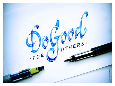 Do Good art direction branding calligraphy graphic design identity jack whiskers lettering logo logotype type typography vectors