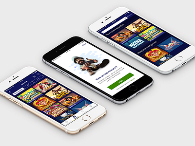 Native Casino App app casino design mobile native