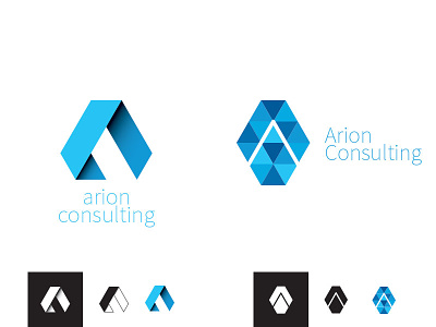 Arion Consulting logo exploration blue exploration logos technology