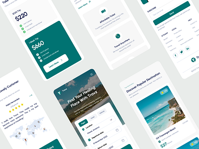 Travz - Responsive Landing Page