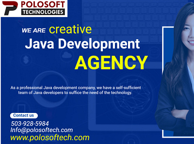 Java Development Services | Polosoft app branding business design development graphic design java software website