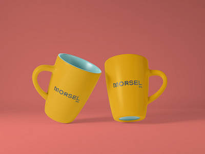 Morsel MockUp bhance branding branding design creative cup cup mockup design graphic design illustration logo moc mockup vector