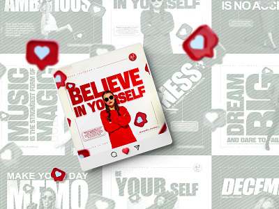 Belive in yourself branding creative design graphic design illustration photoshop