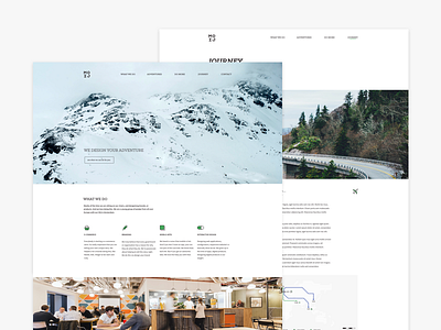MOIJ - Website adventure branding design interface journey moij studio ui ux web design website