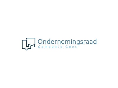 Ondernemingsraad Gemeente Goes - Logo design brand branding design gemeente goes logo logo design mark monogram ondernemingsraad or