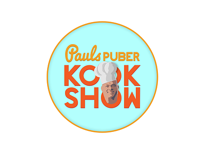 Pauls Puber Kook Show - Logo Design branding chef contest cook cooking design kitchen logo paul de leeuw pauls puber kook show
