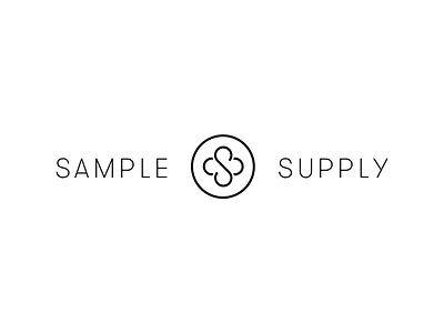 Sample Supply logo - proposal brand branding clothing logo premium resell reseller sample sell supply