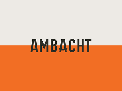 Ambacht Logo - Rebrand ambacht brand branding craft entrepreneur logo monogram platform shop webshop