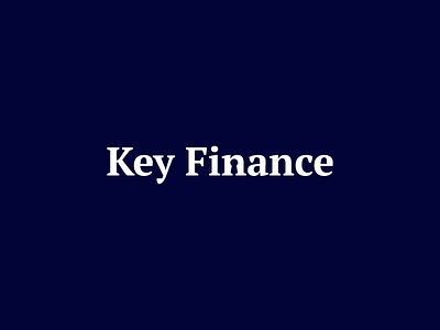 Key Finance - Final logo finance financial hole key keyhole logo monogram n negative space