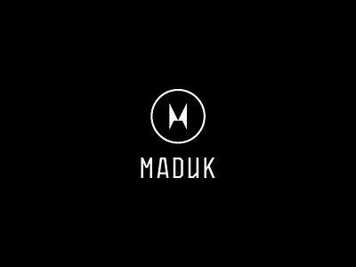 Maduk - Logo contest submittion brand design dj dnb drum bass liquicity logo maduk music typography