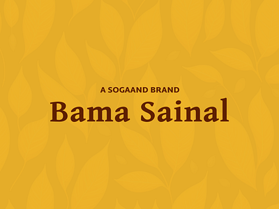 Bama Sainal: Brand Identity