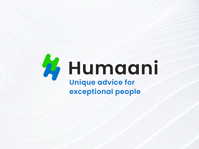 Humaani: Brand Identity belgium blue brand identity branding business design green hr identity logo