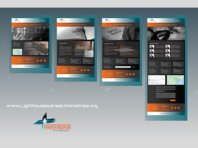 LighthouseOutrachMinsitries.org (prototyping) branding design elementor pro figma graphic design illustration john logo scavella skyglass ui vector wordpress