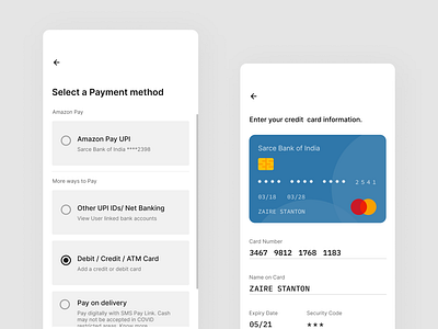 Credit Card Checkout app appdesign credit card dailyui design ui