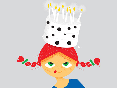 Happy Birthday, Astrid! astrid lindgren birthday cake pippi