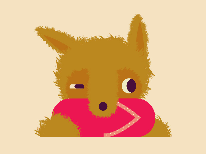 Finders keepers? flipflop wip summer dog dogdaysofsummerart