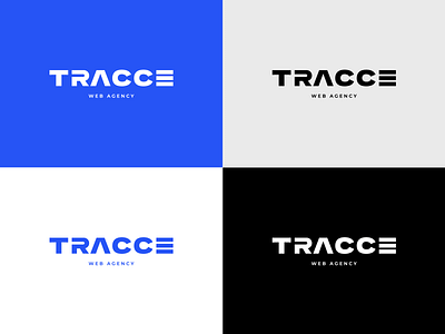 Tracce. Logo web agency agency creative agency logo logotype web web agency