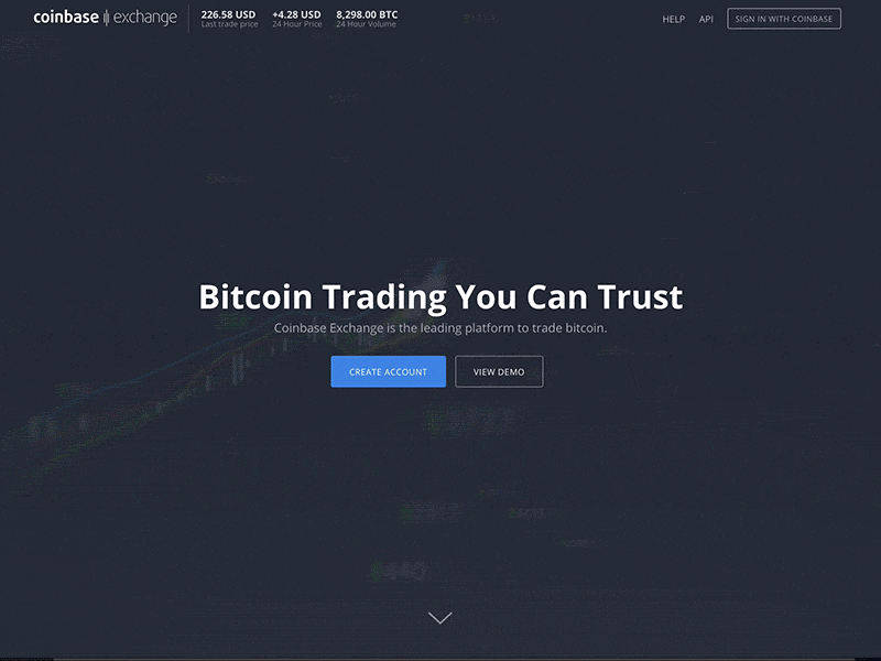 Coinbase Exchange animation bitcoin coinbase exchange stocks trade