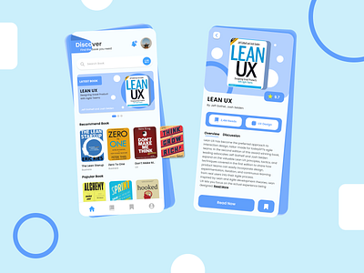 Digital Book branding design digital book mobile mobile app ui ux