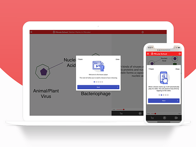 e-Learning Student Web App - Platform Help Feature