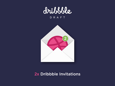 2x Dribbble Invites To Give Away!
