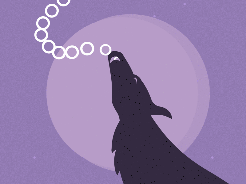 Howl-o-ween day8 giftober howl moon thefuturchallenge type wolf