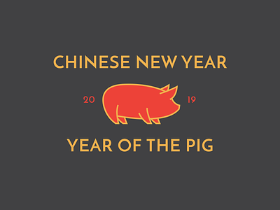 CNY Year of the Pig 2019