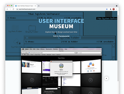 User Interface Museum — explore how UI design evolved over time ui ui design user experience user interface ux ux design web design