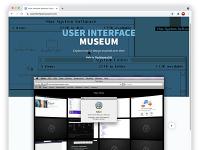 User Interface Museum — explore how UI design evolved over time