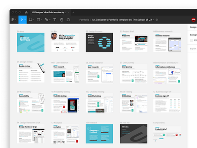 UX Designer's Portfolio template design portfolio portfolio ui ui design user experience user interface ux ux design ux portfolio