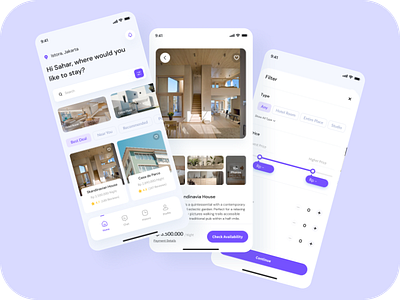 Hotel Booking App UI