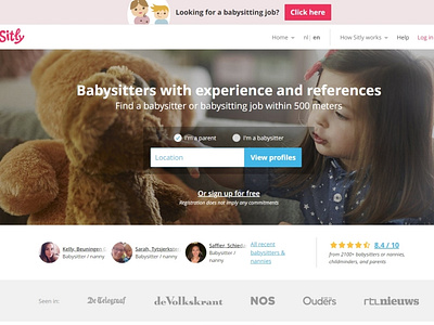 Sitly - A Babysitters Website