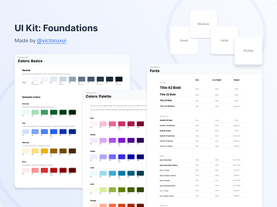 UI Kit: Design System Foundations