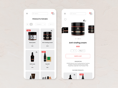 E-commerce Shop UI Design App