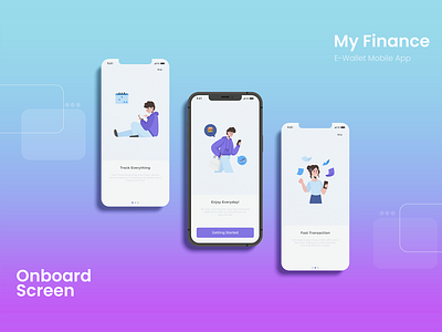 My Finance - Onboard Screen