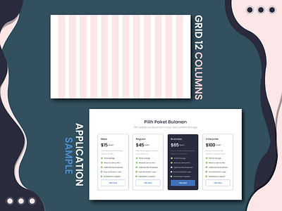 Grid Utilization adobeillustrator figma graphic design grid column mobile ui ui uiux user experience user interface ux visual design