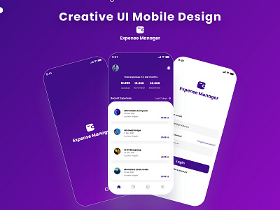 Creative UX UI Design by Miguel Paulo on Dribbble