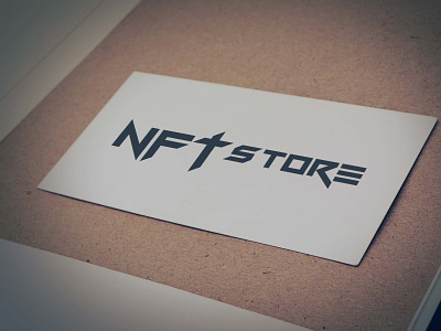 NFT Store Logo Design 3d animation app art branding business design graphic design icon illustration illustrator logo logo design minimal motion graphics nft ui ux vector website