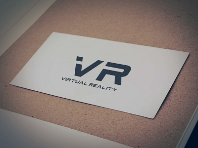 Virtual reality ( VR ) Logo Design