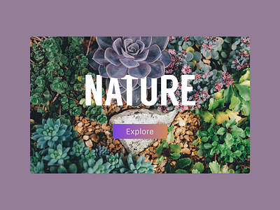 Nature-themed nature ultraviolet