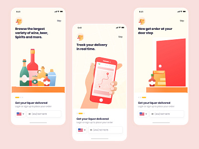 Liquor Delivery Onboarding